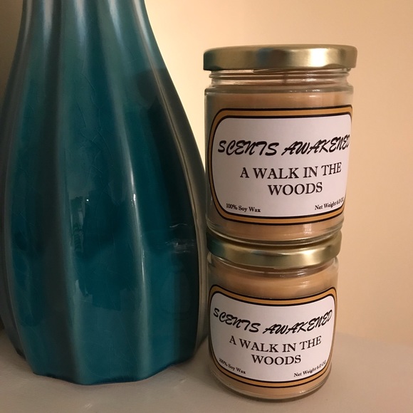 Scents Awakened Other - 1 6 OZ 100% Soy Birchwood Oud Candle